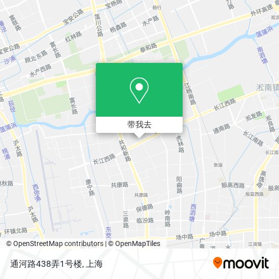 通河路438弄1号楼地图