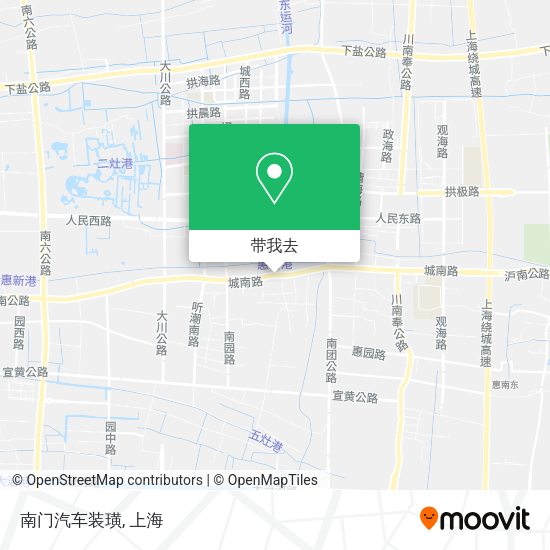南门汽车装璜地图