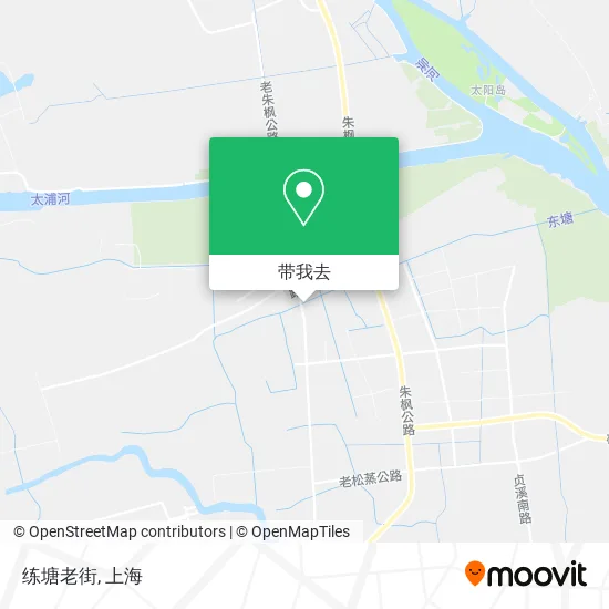 练塘老街地图