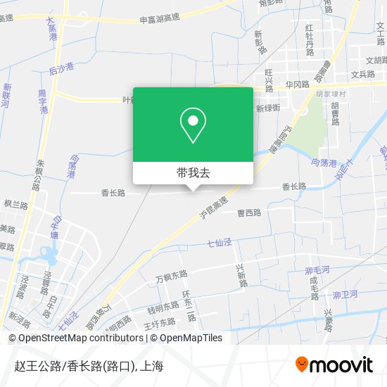 赵王公路/香长路(路口)地图