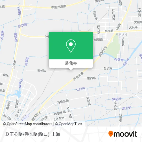 赵王公路/香长路(路口)地图