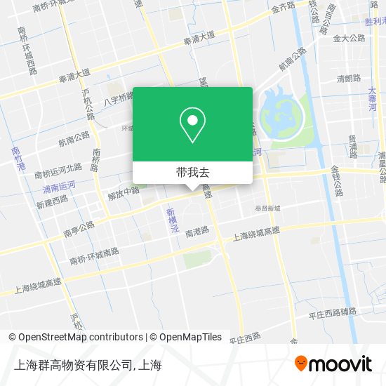 上海群高物资有限公司地图