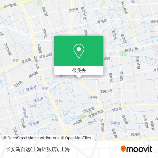 长安马自达(上海锦弘店)地图