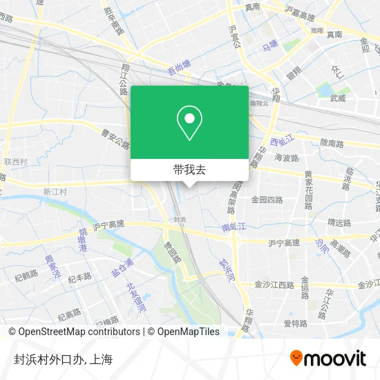 封浜村外口办地图