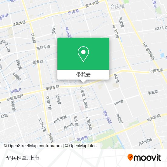 华兵推拿地图