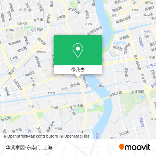 华滨家园-东南门地图