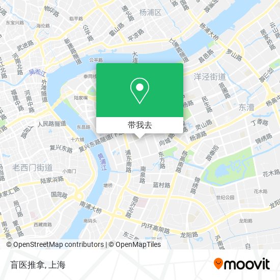 盲医推拿地图