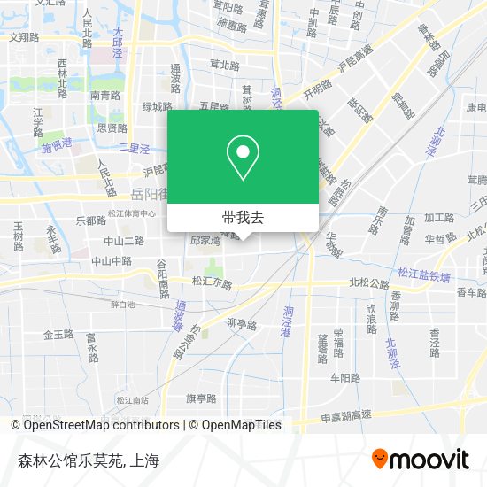 森林公馆乐莫苑地图