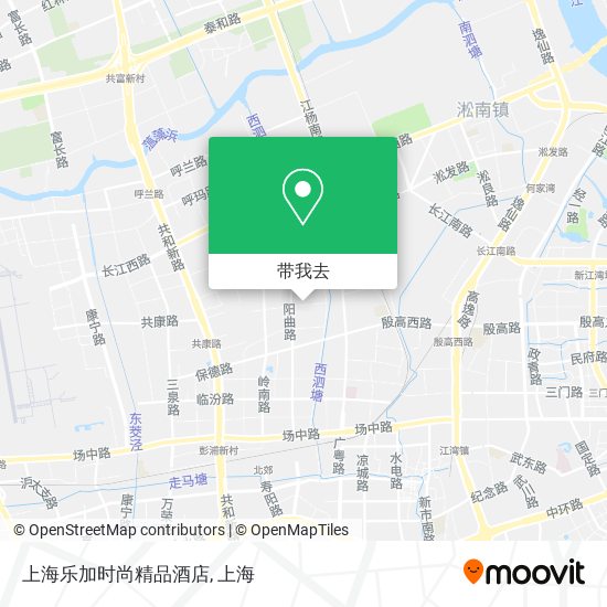 上海乐加时尚精品酒店地图