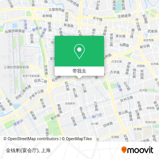 金钱豹(宴会厅)地图