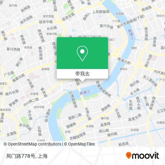 局门路778号地图