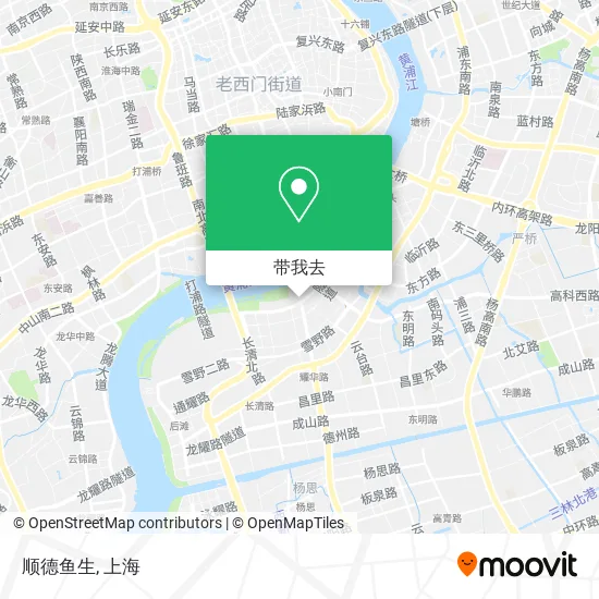 顺德鱼生地图