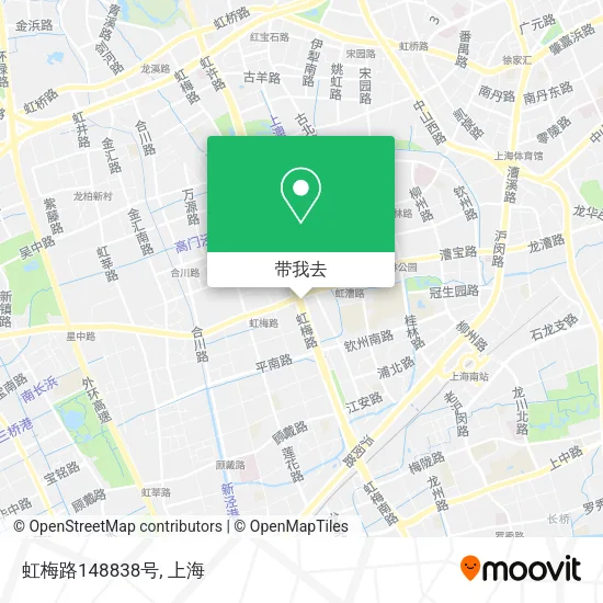 虹梅路148838号地图