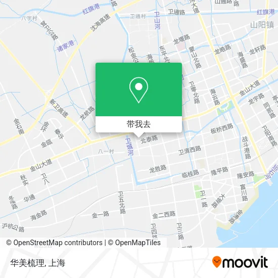 华美梳理地图