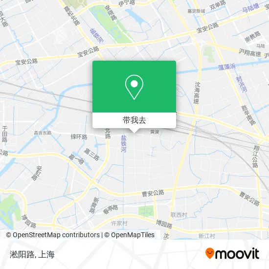 淞阳路地图