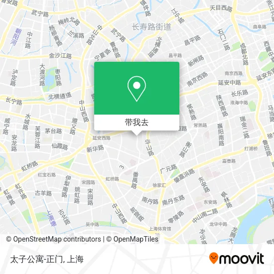 太子公寓-正门地图