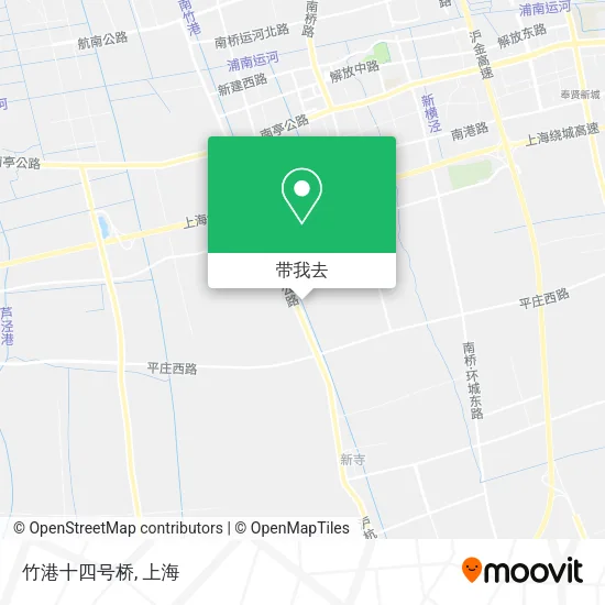 竹港十四号桥地图