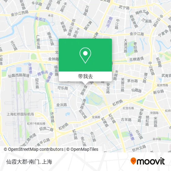 仙霞大郡-南门地图