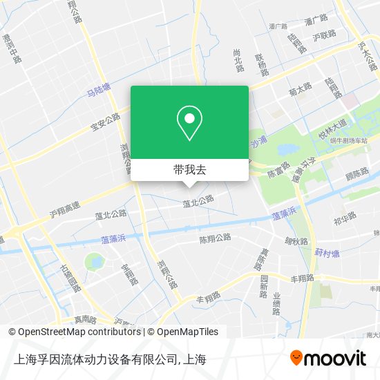 上海孚因流体动力设备有限公司地图