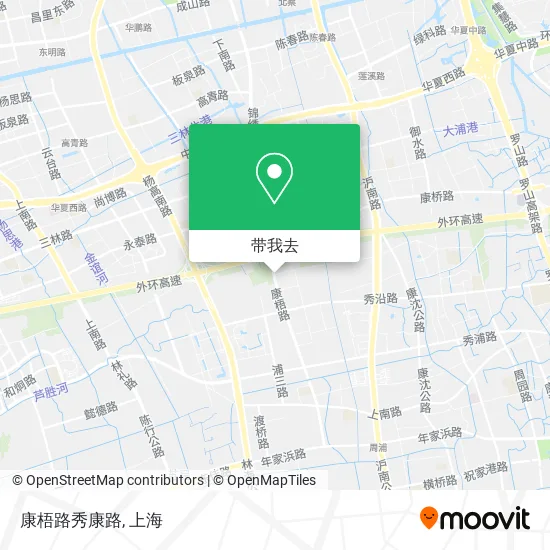 康梧路秀康路地图