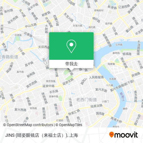 JINS (睛姿眼镜店（来福士店）)地图