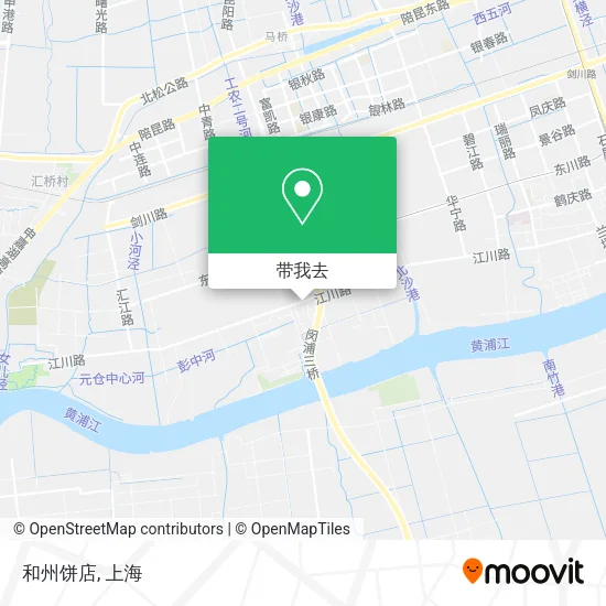 和州饼店地图
