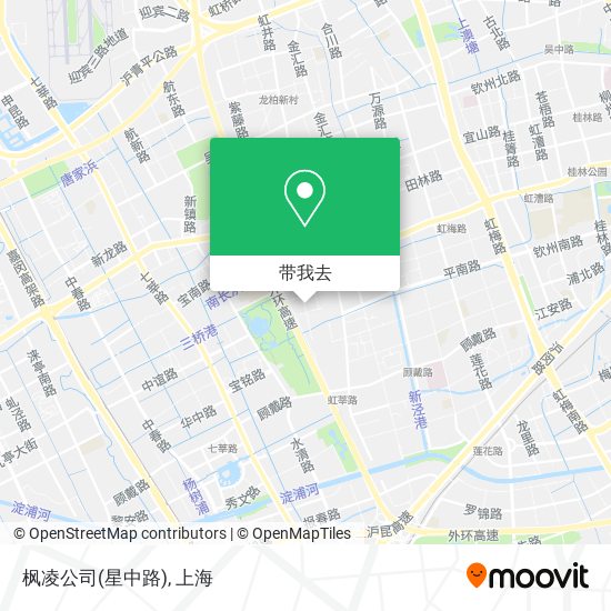 枫凌公司(星中路)地图