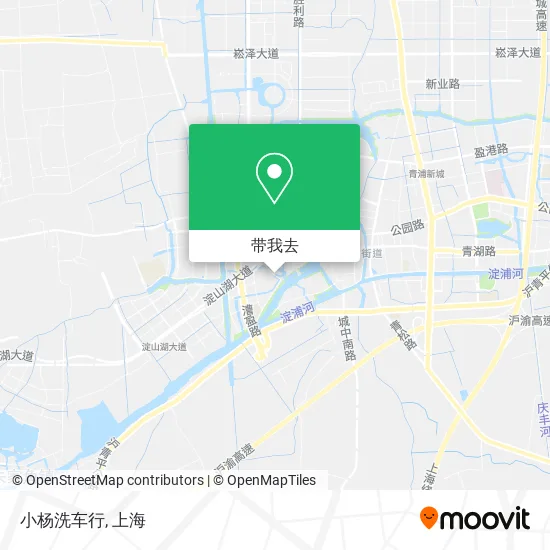 小杨洗车行地图