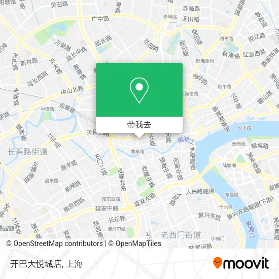 开巴大悦城店地图