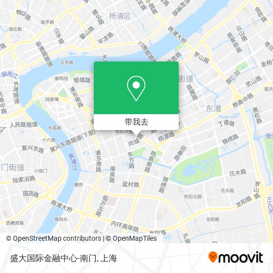 盛大国际金融中心-南门地图