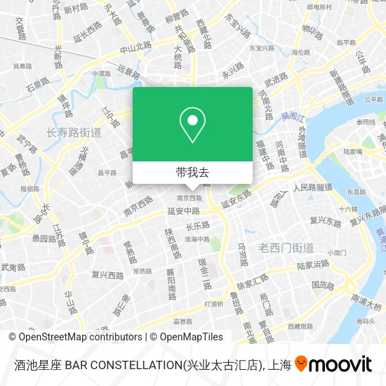 酒池星座 BAR CONSTELLATION(兴业太古汇店)地图