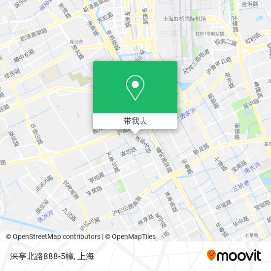 涞亭北路888-5幢地图