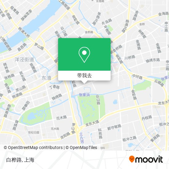 白桦路地图
