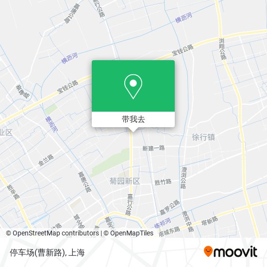 停车场(曹新路)地图