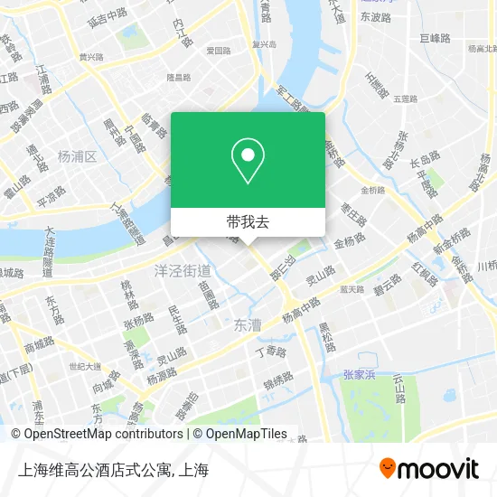 上海维高公酒店式公寓地图
