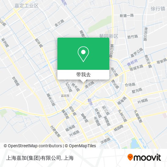 上海嘉加(集团)有限公司地图