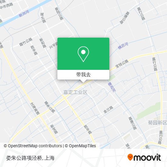 娄朱公路项泾桥地图