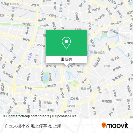 白玉大楼小区-地上停车场地图
