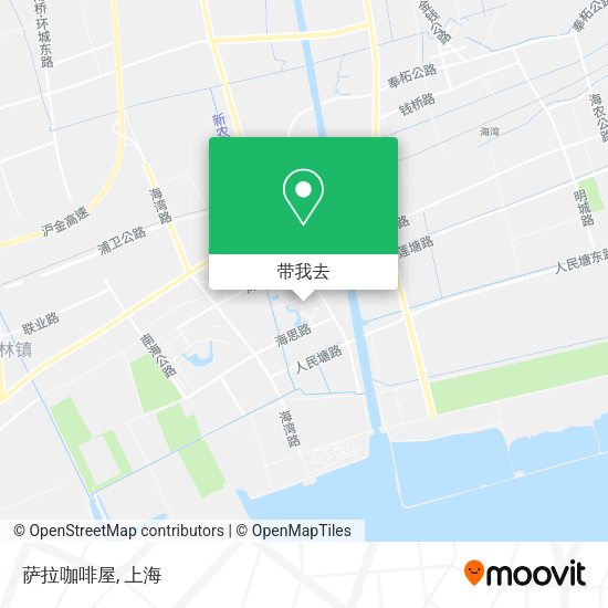 萨拉咖啡屋地图