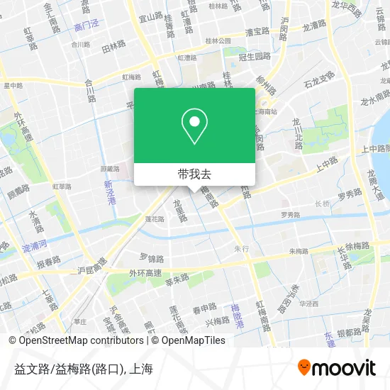 益文路/益梅路(路口)地图