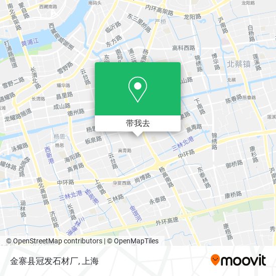 金寨县冠发石材厂地图