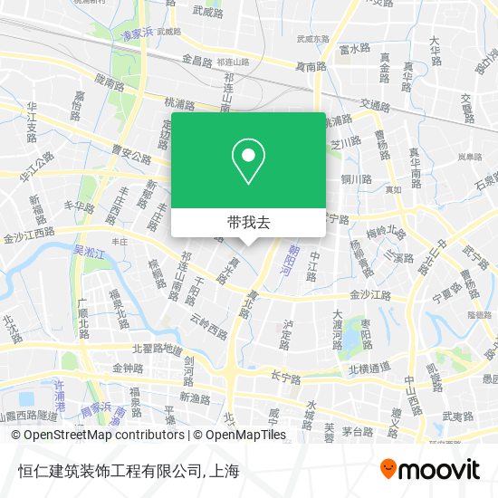 恒仁建筑装饰工程有限公司地图