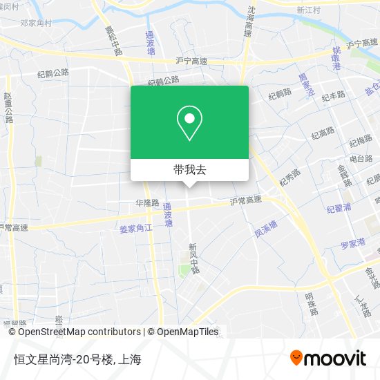 恒文星尚湾-20号楼地图