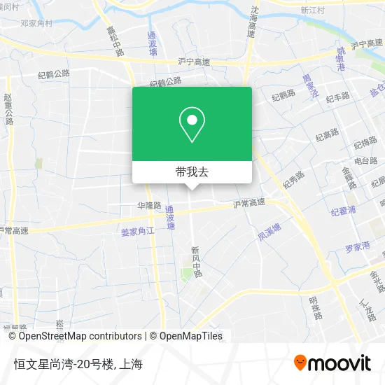 恒文星尚湾-20号楼地图