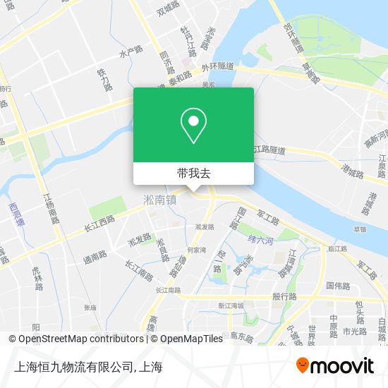 上海恒九物流有限公司地图