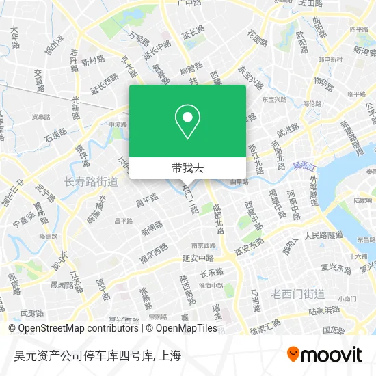 昊元资产公司停车库四号库地图