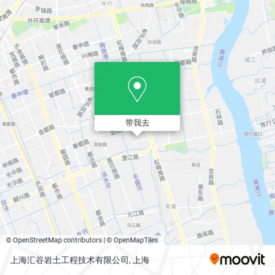 上海汇谷岩土工程技术有限公司地图