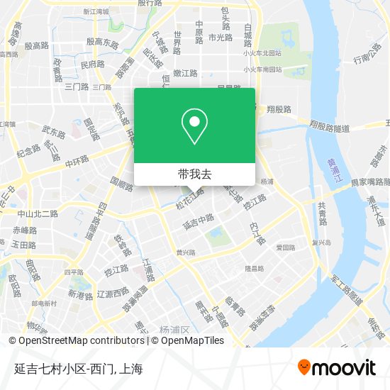 延吉七村小区-西门地图