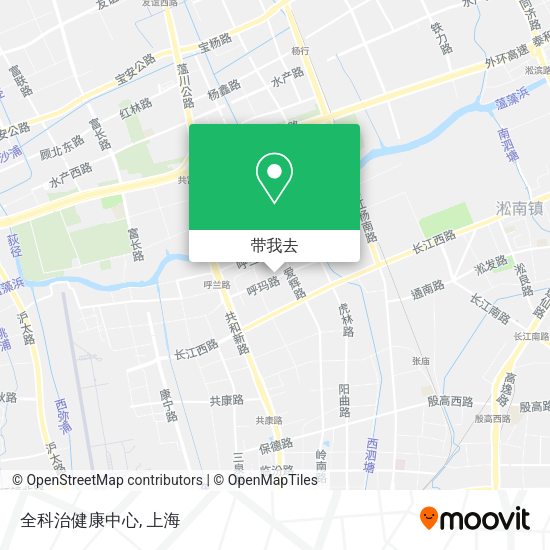 全科治健康中心地图