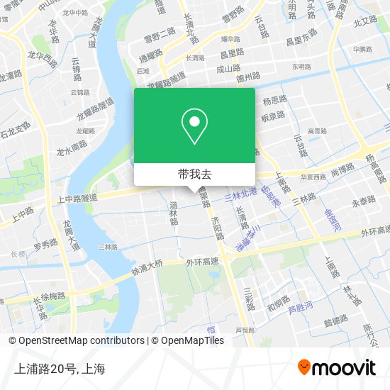上浦路20号地图
